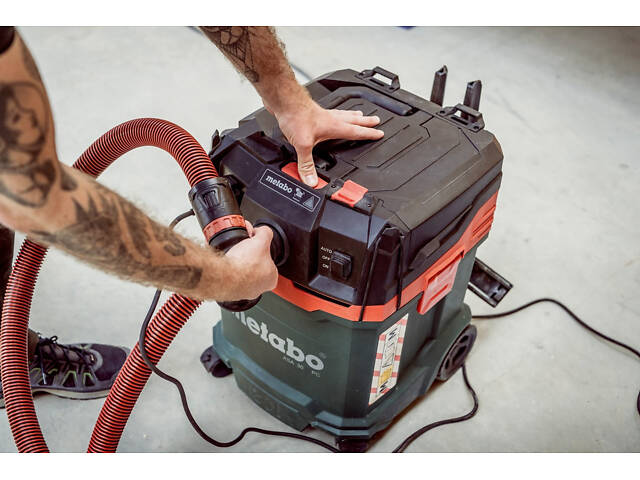 Професійний пилосос Metabo ASA 30 L PC : 1200 Вт, 30 л, сухе, вологе (602086000) - Фото 9
