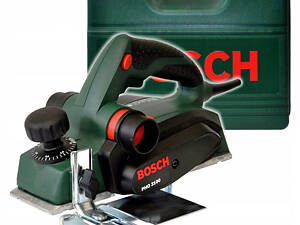 Професійний рубанок електричний Bosch PHO 3100 : 750 Вт, ширина/глибина обробки 82мм/0-3,1 мм (0603271100)