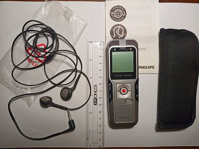 Професійний Цифровий Диктофон Philips DVT 3500 Поки Ви спите Він записує - Фото 1