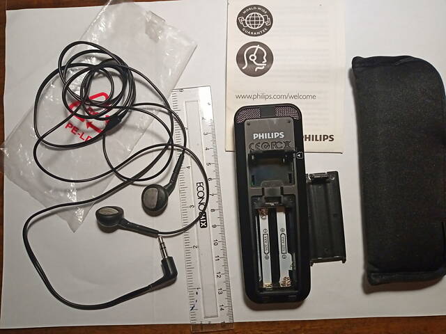 Професійний Цифровий Диктофон Philips DVT 3500 Поки Ви спите Він записує - Фото 2