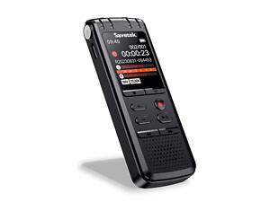 Профессиональный цифровой диктофон с шумоподавлением и линейным входом Savetek GS-R58, 32 Гб памяти