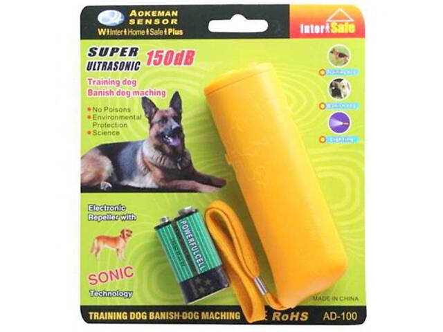 Професійний ультразвуковий відлякувач від собак Repeller AD 100 PRO - Фото 3