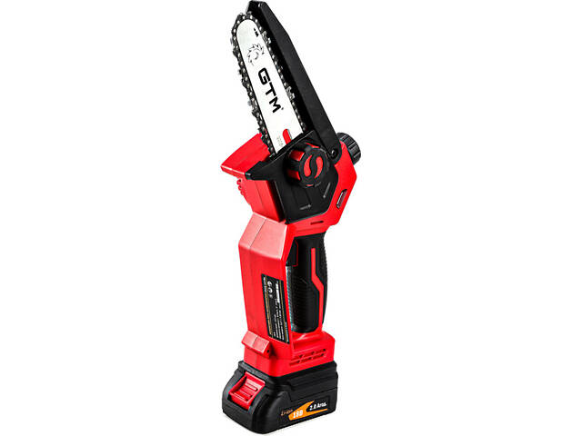 Професійна акумуляторна ланцюгова пила GTM CS18/127BL без АКБ і ЗП в кейсі (3516) - Фото 3