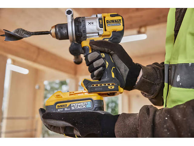 Професійна дриль-шурупокрут акумуляторний безщітковий ударний DeWALT DCD1007NT : без АКБ і ЗП - Фото 9