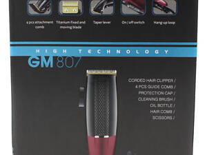 Профессиональная машинка для стрижки волос Geemy GM-807 9W