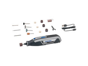 Професійна пряма шліфмашина Dremel Lite 7760-15 : АКБ 3,6 В/ 2 Ач Li-ion (F0137760JA)