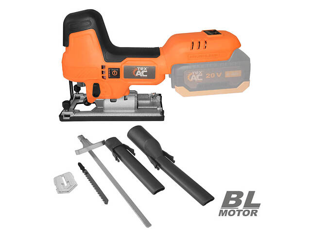 Професійний акумуляторний ручний лобзик Tex.AC TAOE-CJ130 глибина різу 130мм (без АКБ та ЗП) - Фото 2