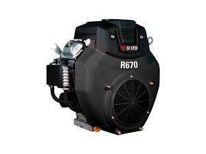 Професійний бензиновий двигун Rato R670D PF вал 28.575 мм : 21 л.с/15500 Вт (82931)