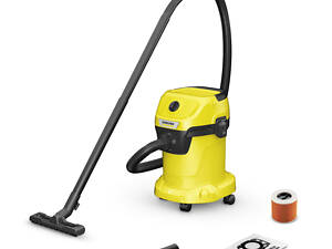 Професійний пилосос Karcher WD 3 V-17/4/20 : 1000 Вт, 17л (1.628-130.0)