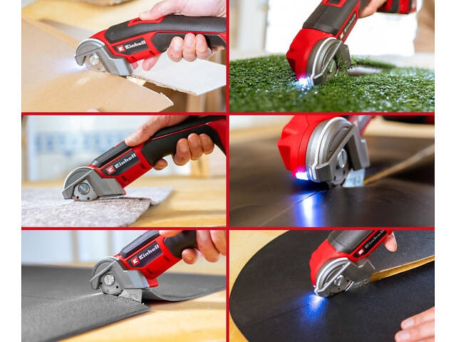 Професійний універсальний акумуляторний різак Einhell TE-UC 18/6 Li-Solo : без АКБ (4432010) - Фото 5
