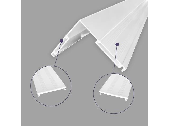 Профиль алюминиевый для внешнего угла 48х28х6000мм SW-00001726 - Фото 3