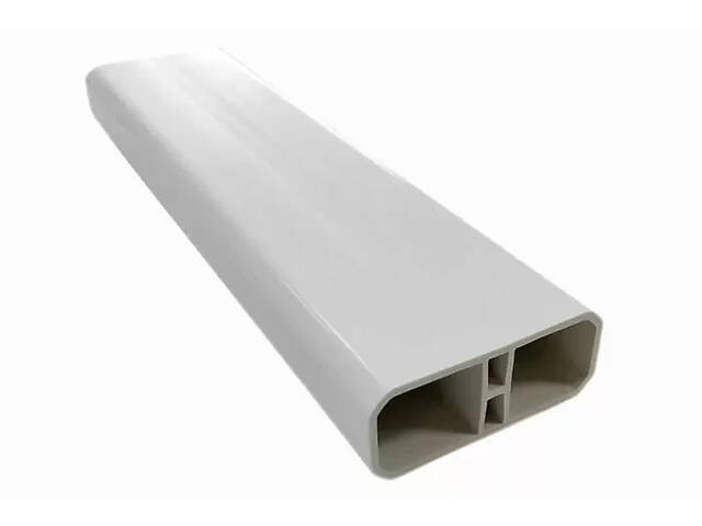 Профіль ПВХ Універсальний / Білий - Фото 1