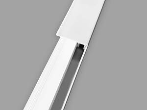 Профиль (торцевой) финишный алюминиевый для сайдинга 38,5х28х6000мм SW-00001728