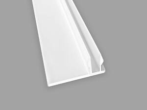 Профіль (торцевий) фінішний алюмінієвий для сайдинга 38,5х28х6000мм SW-00001728