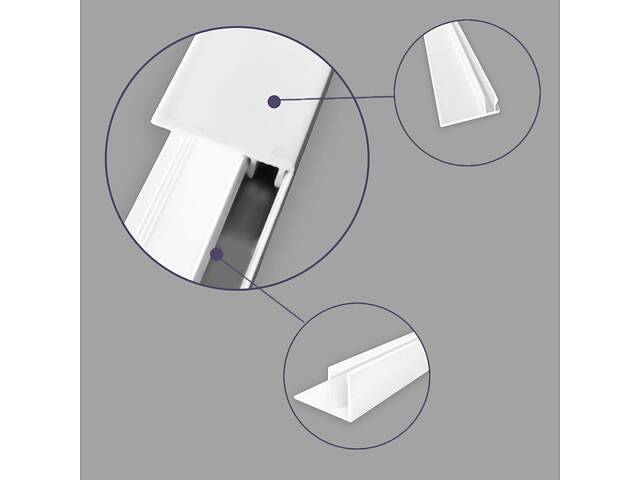 Профиль (торцевой) финишный алюминиевый для сайдинга 38,5х28х6000мм SW-00001728 - Фото 4