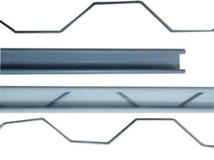 Профіль для кріплення плівки - зигзаг 25мм*0,5 мм