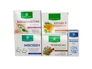 Программа лечения энтеровируса - Аргентум, Бифидолактин, Инулин, Травлесил, Микобен Растение Карпат
