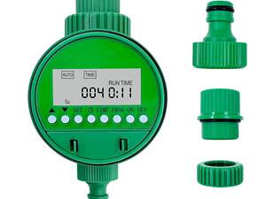 Програмований таймер подачі води для поливу XON WaterTimer X341 Зелений (XWTDA072401G 7744)