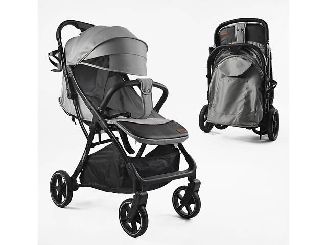 Прогулочная коляска Joy Geneva GN-493 Серый (176355) - Фото 6