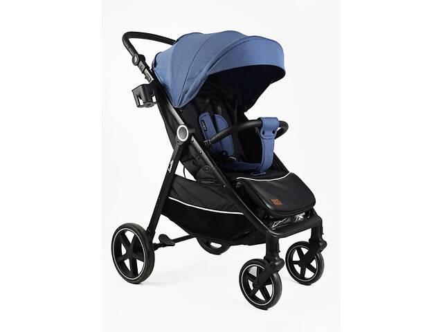 Прогулочная коляска Joy Sevillia S-600 Черно-синий (170081) - Фото 1
