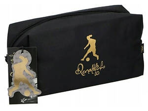 Прогумована косметичка, пенал Ronadinho чорна