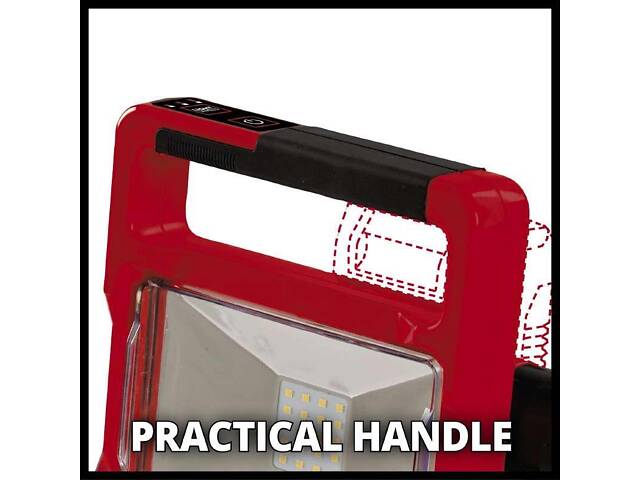 Прожектор гібридний Einhell TE-CL 18/2000 LiAC - Solo (4514114) - Фото 4