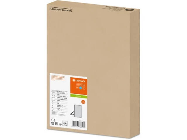 Прожектор LEDVANCE FL ESSENTIAL 50W 840 BK IP65 (4058075768130) - Фото 6