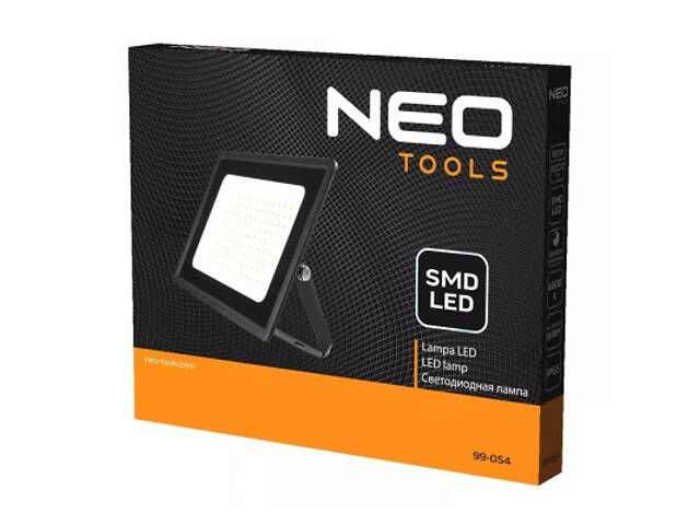 Прожектор Neo Tools алюміній, 220 В, 100Вт, 8000 люмен, SMD LED, кабель 0.3м без (99-054) - Фото 3