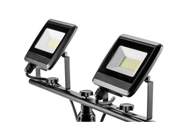 Прожектор Neo Tools алюміній, 220 В, 2х30 Вт, 5400 люмен, SMD LED, кабель 3 м з в (99-061) - Фото 3