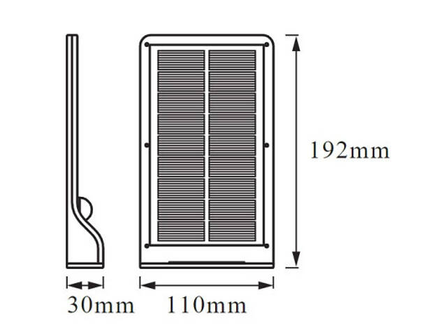 Прожектор Osram на сонячній батареї DOORLED SOLAR 3w (320Lm) 4000K датчик д (4058075267862) - Фото 2