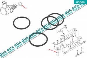 Прокладка / сальник клапана топливной рейки / корпуса форсунки ( уплотнительное кольцо редукционного клапана Common Rail