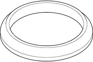 Прокладка, труба выхлопного газа