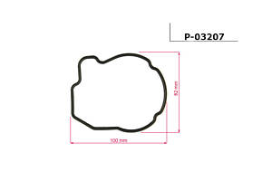 Прокладка ГПК P-03207 BMW X5 E70 07-13, X6 E71 08-14, 5 F10-18 10-17