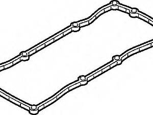 Прокладка клапанної кришки ELRING 175360 на RENAULT CLIO (B/C57_, 5/357_)