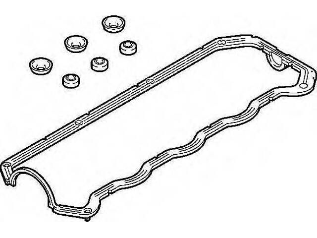 Прокладка клапанной крышки ELRING 470280 на AUDI 90 (8C, B4) - Фото 1