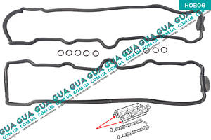 Прокладка клапанной крышки ( комплект ) 023997P Opel / ОПЕЛЬ VECTRA B 1995-2002 / ВЕКТРА Б 98-02, Opel / ОПЕЛЬ Astra F 1