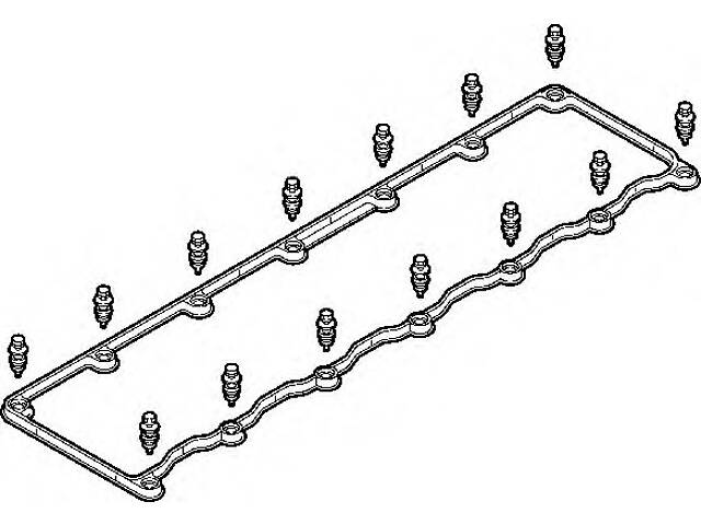 Прокладка клапанной крышки для моделей: MAN (SL, NM,SÜ,TGA,TGL,TGM,LION,HOCL,LC,FOCL), OPTARE (TEMPO), OTOKAR (VECTIO)
