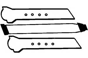 Прокладка клапанной крышки для моделей: TOYOTA (MR)