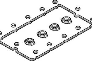 Прокладка клапанної кришки (к-кт), 2.0, 2.4 DI/TDE