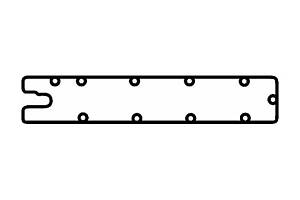 Прокладання клапанної кришки 026207P