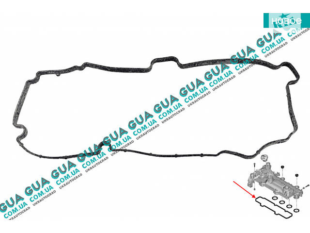 Прокладка клапанної кришки 027730 Citroen/СІТРОЕН NEMO 2008-/НЕМО, Peugeot/ПЕЖО BIPPER 2008-/БІППЕР 08-, Citroen