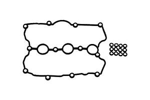 Прокладка клапанной крышки с сальниками клапанов VW Touareg (10-)/Audi A4 (08-15), A6 (06-11), A8 (07-10, 10-)