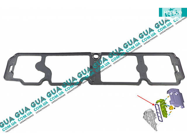 Прокладка клапанной крышки 714090300 Citroen / СИТРОЭН JUMPY III 2007- / ДЖАМПИ 3, Citroen / СИТРОЭН BERLINGO (B9) 2008- - Фото 1