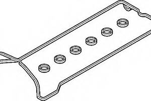 Прокладка клапанної кришки (к-кт) Mercedes Benz W124/140 M104 88-