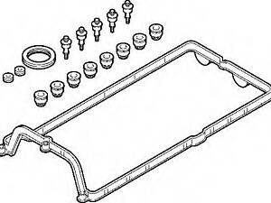 Прокладка клапанної кришки 1-4 циліндр BMW 5 (E60, E60N)/X5 I (E53)/X5 II (E70, E70N) 07- 725.330