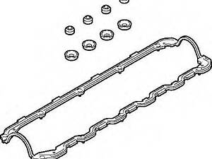 Прокладка клапанной крышки ELRING 915580 на AUDI 100 седан (4A, C4)