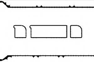 Прокладка клапанної кришки Focus II/Mondeo III 1.8/2.0 i 00-