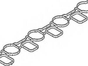 Прокладка колектора впуск VW GolfJettaPassatTiguan 2.0 TDI 05- ELRING 736650 на VW TIGUAN (5N_)