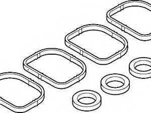 Прокладка впускного колектора (комплект)