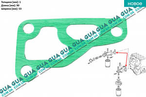 Прокладка корпуса масляного фильтра ( теплообменника ) 1119604902 Audi / АУДИ 80 1980-, VW / ВОЛЬКС ВАГЕН GOLF II 1983-1